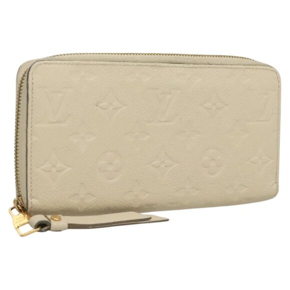 LOUIS VUITTON Monogram Empreinte Zippy Wallet Claim M82212 LV Auth 117628